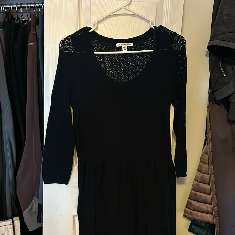 American Eagle sweetheart neckline dress